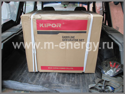 Kipor KGE 6500 X генератор бензиновый