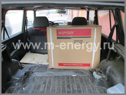 Бензиновый генератор Kipor KGE 6500 X