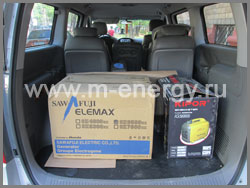 Бензогенератор Elemax SH 4600 R