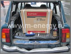 Kipor KGE 6500 E генератор бензиновый