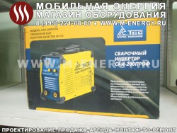 Инвертор сварочный ТСС САИ-200ПРОФ
