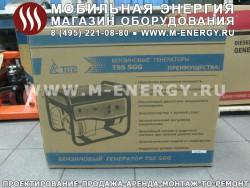 Бензиновый генератор TSS SGG 5000 E