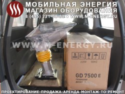 Вибротрамбовка TSS и генератор Gesht GD 7500 E