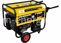 Бензиновый генератор GE 4500Е на колёсах