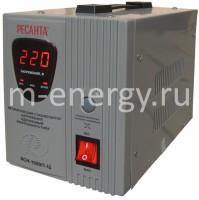 Стабилизатор напряжения АСН- 1500/1-Ц